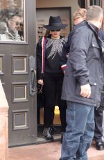 LADY GAGA and Elton John Out and About in Aspen 12/24/2016