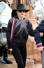 LADY GAGA and Elton John Out and About in Aspen 12/24/2016