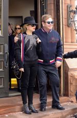 LADY GAGA and Elton John Out and About in Aspen 12/24/2016