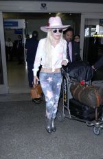 LADY GAGA at Los Angeles International Airport 12/08/2016