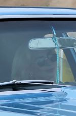 LADY GAGA Driving Around in Santa Monica 12/11/2016