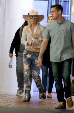LADY GAGA Leaves a Medical Building in Beverly Hills 12/08/2016