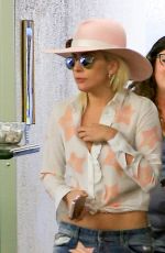 LADY GAGA Leaves a Medical Building in Beverly Hills 12/08/2016