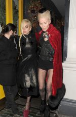 LADY GAGA Leaves Groucho Club in London 12/07/2016