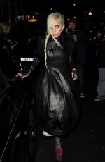 LADY GAGA Leaves Groucho Club in London 12/07/2016