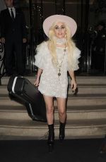 LADY GAGA Leaves Her Hotel in London 12/02/2016