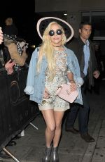 LADY GAGA Leaves Tape Nightclub in London 12/03/2016