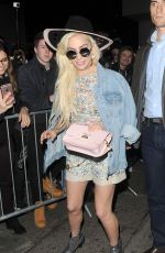 LADY GAGA Leaves Tape Nightclub in London 12/03/2016