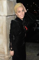 LADY GAGA Out and About in London 12/01/2016