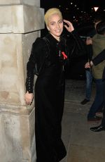 LADY GAGA Out and About in London 12/01/2016