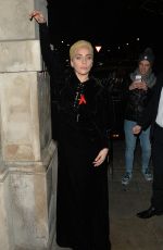 LADY GAGA Out and About in London 12/01/2016