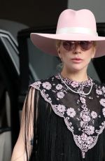 LADY GAGA Out and About in London 12/05/2016