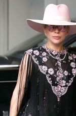 LADY GAGA Out and About in London 12/05/2016