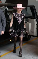 LADY GAGA Out and About in London 12/05/2016