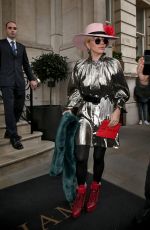 LADY GAGA Out in London 12/06/2016