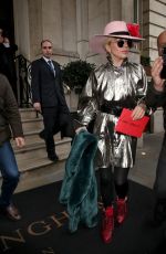 LADY GAGA Out in London 12/06/2016