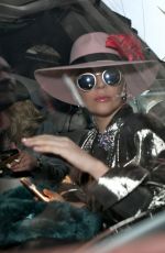 LADY GAGA Out in London 12/06/2016