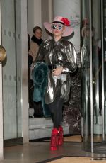 LADY GAGA Out in London 12/06/2016