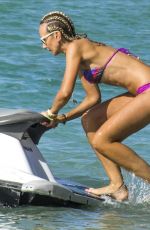 LADY VICTORIA HERVEY in Bikini on the Beach in Barbados 12/26/2016