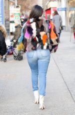 LALA ANTHONY Out and About in New York 12/23/2016
