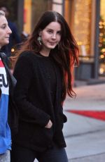 LANA DEL REY Out Shopping in Beverly Hills 12/12/2016