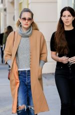 LANA DEL REY Out Shopping in West Hollywood 12/22/2016