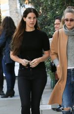 LANA DEL REY Out Shopping in West Hollywood 12/22/2016