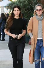 LANA DEL REY Out Shopping in West Hollywood 12/22/2016