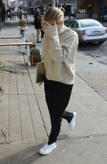 LARA BINGLE Out and About in New York 12/22/2016