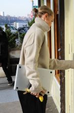 LARA BINGLE Out and About in New York 12/22/2016