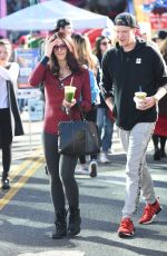 LAUREN SANCHEZ Out Shopping with Her Boyfriend in Los Angeles 12/18/2016