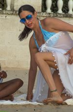LAUREN SILVERMAN in Bikini at a Beach in Bridgetown 12/15/2016