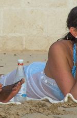 LAUREN SILVERMAN in Bikini at a Beach in Bridgetown 12/15/2016