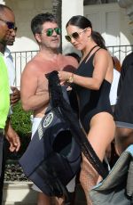 LAUREN SILVERMAN in Swimsuit at a Beach in Barbados 12/24/2016