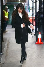 LEA MICHELE Arrives at Her Hotel in New York 12/15/2016