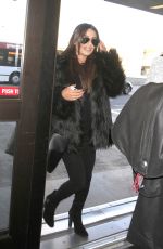 LEA MICHELE at LAX Airport in Los Angeles 12/02/2016