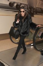 LEA MICHELE at LAX Airport in Los Angeles 12/02/2016