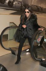 LEA MICHELE at LAX Airport in Los Angeles 12/02/2016