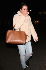 LEA MICHELE Night Out in West Hollywood 11/29/2016