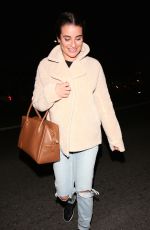 LEA MICHELE Night Out in West Hollywood 11/29/2016