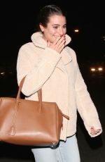 LEA MICHELE Night Out in West Hollywood 11/29/2016