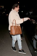LEA MICHELE Night Out in West Hollywood 11/29/2016
