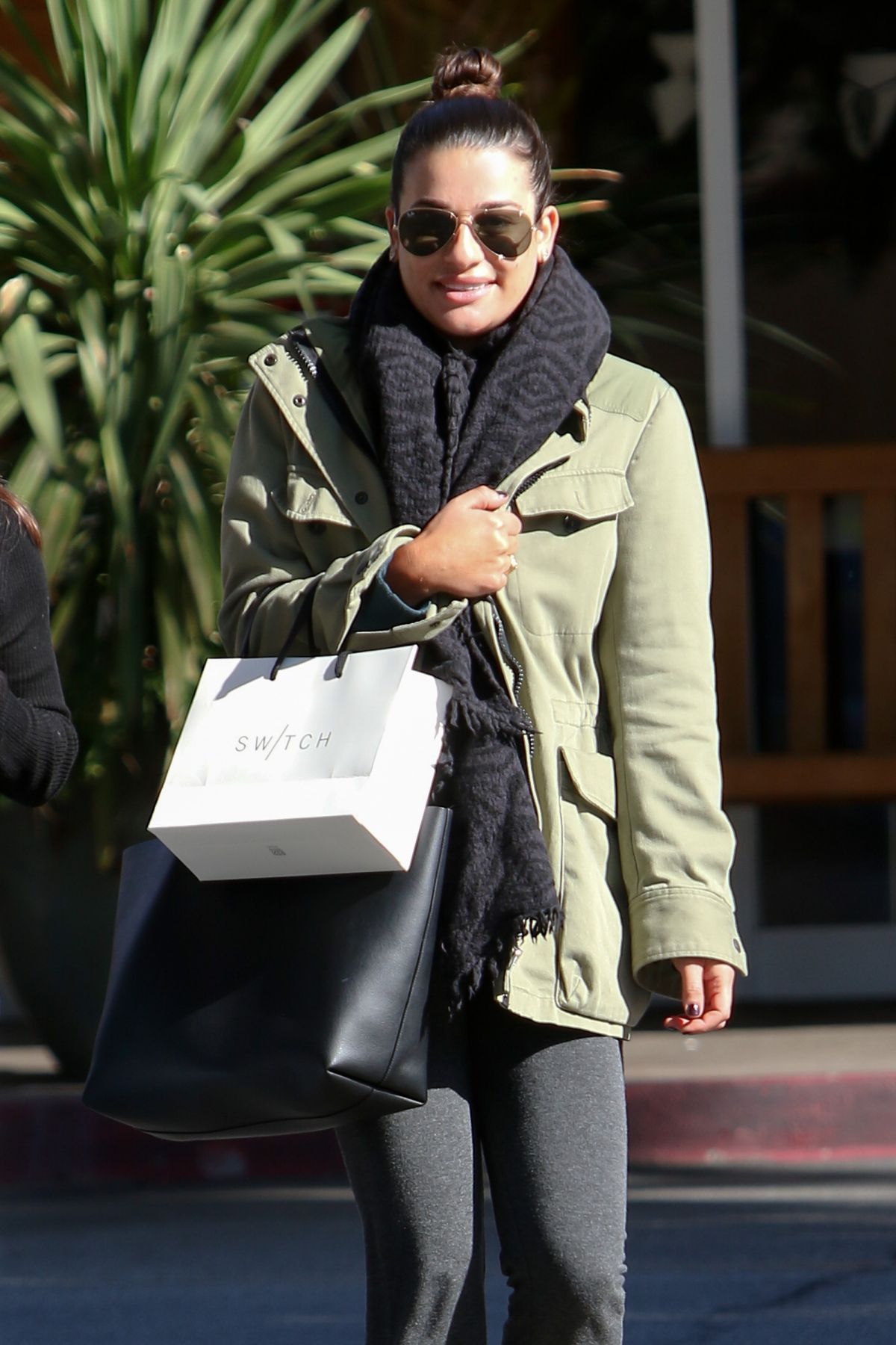 LEA MICHELE Out Shopping in Bel Air 12/02/2016 – HawtCelebs