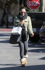 LEA MICHELE Out Shopping in Bel Air 12/02/2016