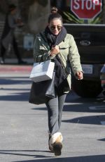 LEA MICHELE Out Shopping in Bel Air 12/02/2016