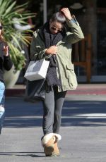 LEA MICHELE Out Shopping in Bel Air 12/02/2016