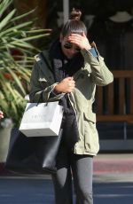 LEA MICHELE Out Shopping in Bel Air 12/02/2016