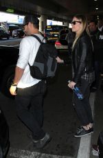 LEANN RIMES at LAX Airport in Los Angeles 12/19/2016