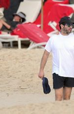LEELEE SOBIESKI in Swimsuit on the Beach on St. Barts 12/30/2016
