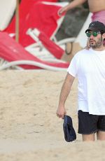 LEELEE SOBIESKI in Swimsuit on the Beach on St. Barts 12/30/2016